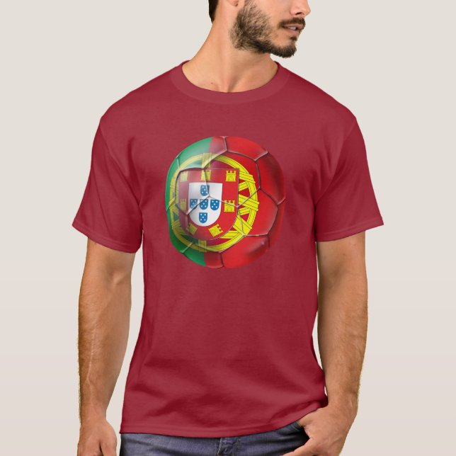 Selecção DAS Quinas Fuetbol Kugelkette T-Shirt (Vorderseite)