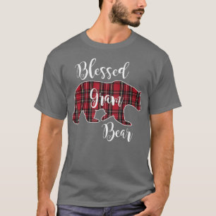 Selegener Gram Bar Red Tartan Kariertes Oma Gesche T-Shirt