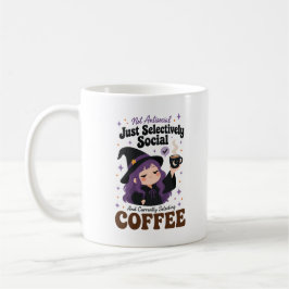Selektiv soziale Hexen-Kaffeetasse Halloween-Gesch Kaffeetasse