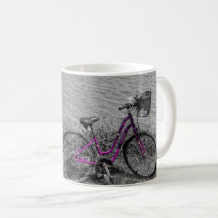 Selektive Farbe des Mackinac Island Bike Kaffeetasse