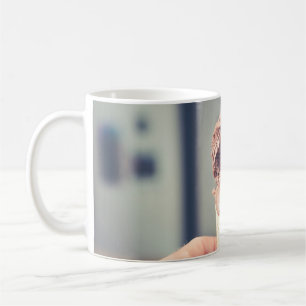 Selektive Fokusfotografie von Schokoladeneis Kaffeetasse