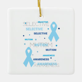 Selektive Mutismus-Punkte Keramikornament