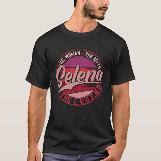 Selena die Lady des Mythos der Legende T-Shirt (Vorderseite)