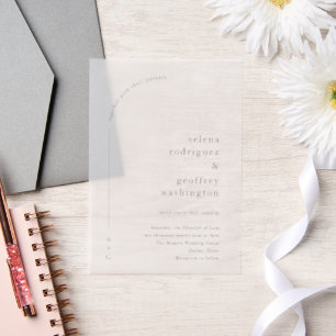 Selena Minimalistisch Arch Moderne Hochzeit