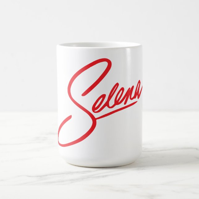 Selena Text-Tasse Kaffeetasse (Mittel)