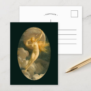 Selene, Göttin des Mondes   Jules Machard Postkarte