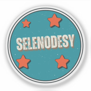 Selenodesie Aufkleber