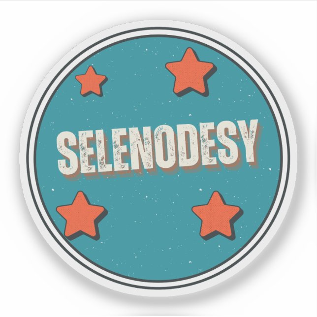 Selenodesy Aufkleber (Vorderseite)