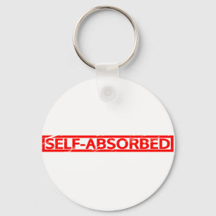 Self-absorbed Stamp Schlüsselanhänger