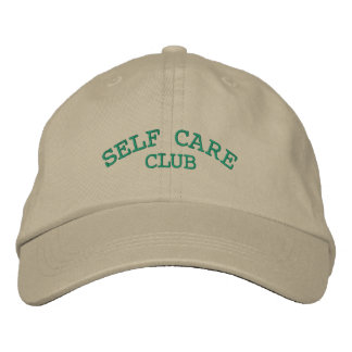 Self Care Club Bestickte Baseballkappe