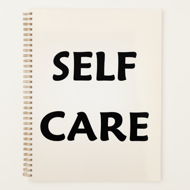 Self Care Minimal Planner Cover Planer (Vorderseite)