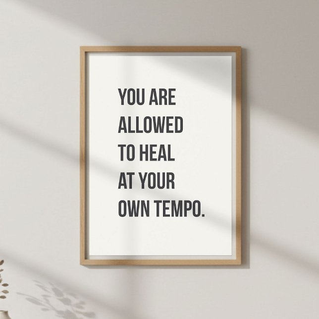 Self Care Quote. Mindful Living Poster (Von Creator hochgeladen)