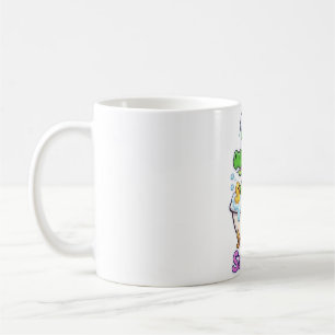 Self Care Sonntag Lustiges Krokodil Badet Zeit T-S Kaffeetasse