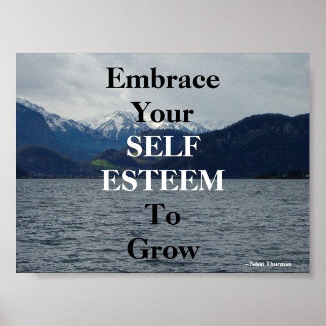 Self Esteem Poster (Vorne)