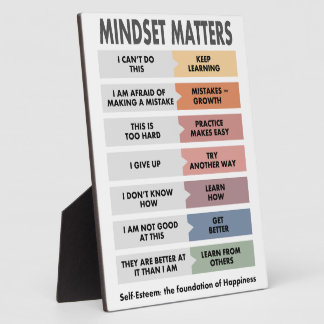 Self-Esteem: the foundation of Happiness Fotoplatte