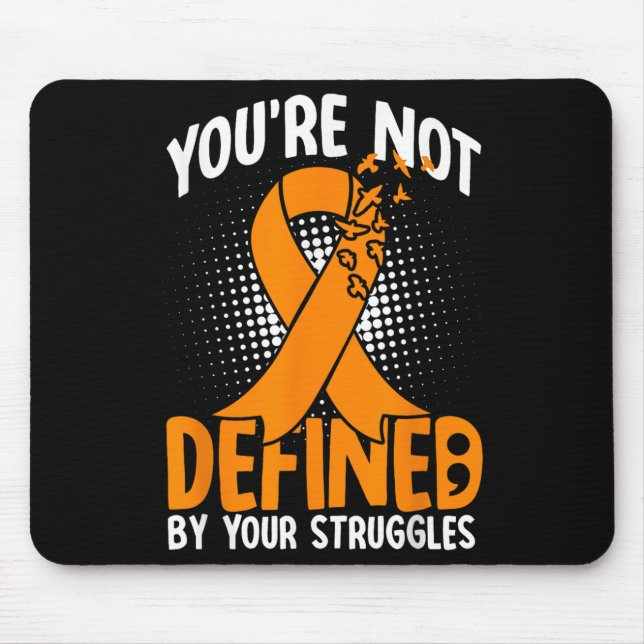 Self Harm Awareness Motivational Sitive Mindfulnes Mousepad (Vorne)