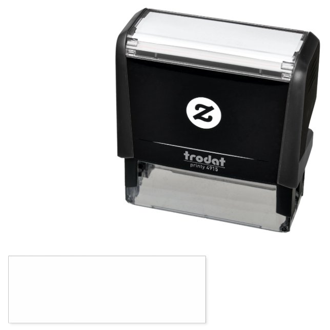 Self Inking Rubber Stamp Permastempel (Beispiel)