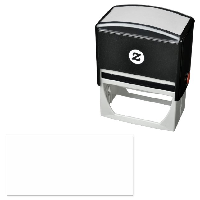Self Inking Rubber Stamp Permastempel (Beispiel)