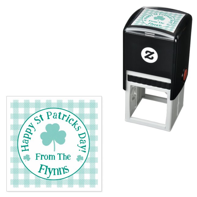 Self Inking Rubber Stamp Permastempel (Beispiel)