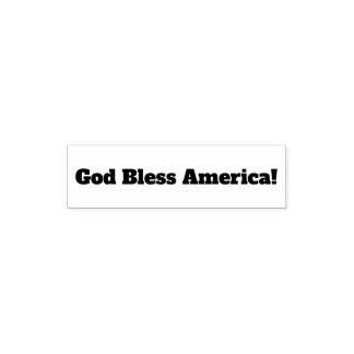 Self Inking Sampter God bless America Permastempel