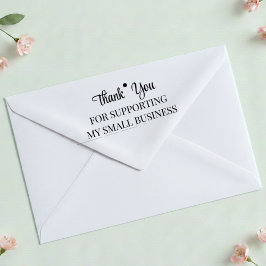 Self Inking Thank You Small Business Rubber Stamp Permastempel