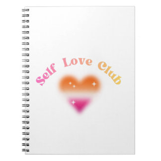 Self Love Club – Feministische Ermächtigung Retro- Notizblock