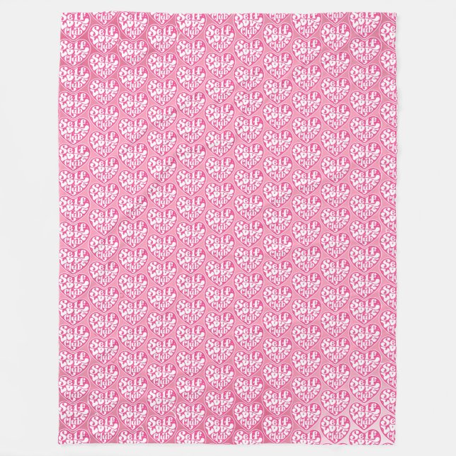 Self Love Club Fleece Blanket (Vorderseite)