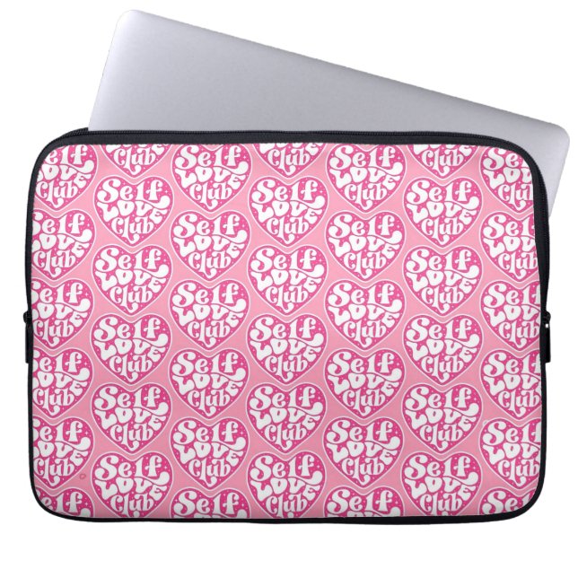 Self Love Club Laptop Sleeve (Vorderseite)