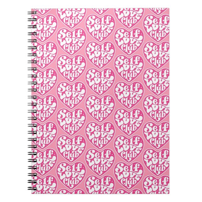 Self Love Club Notebook Notizblock (Vorderseite)