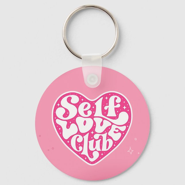 Self Love Club Schlüsselanhänger (Vorderseite)