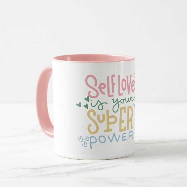 Self Love Mug Tasse (Vorderseite Links)