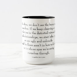 self-love quote zweifarbige tasse