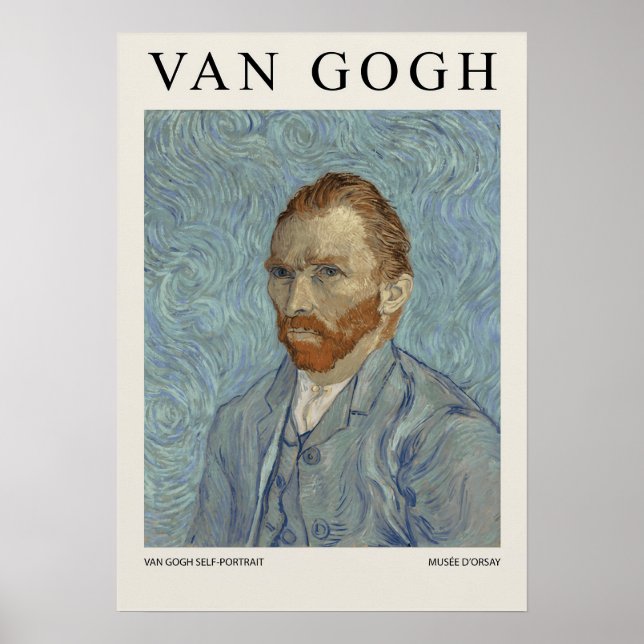 Self-Portrait Blossom Poster (Vorne)