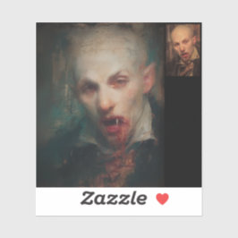 Self Portrait — Gothic Fine Art Aufkleber