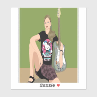 Self-Portrait Sticker