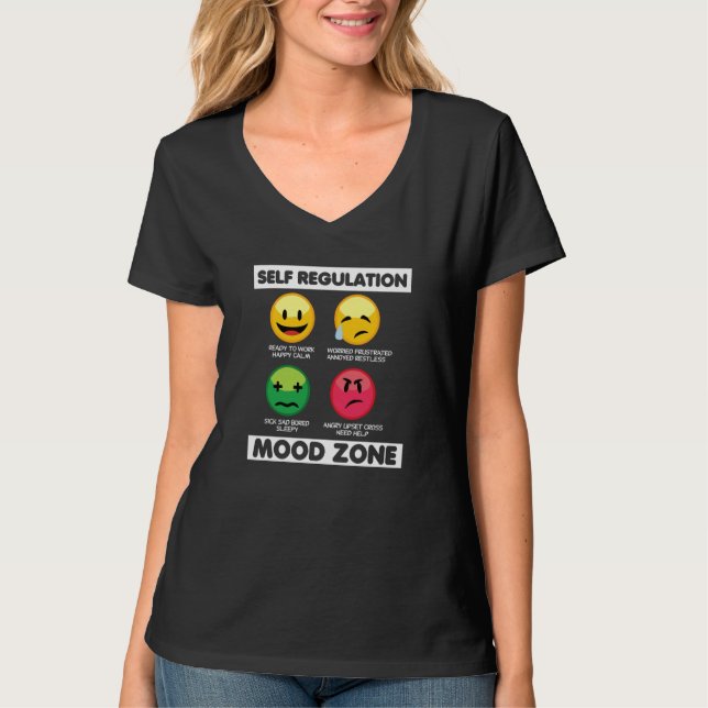 Self Regulation Mood Zone Occupational Therapy The T-Shirt (Vorderseite)
