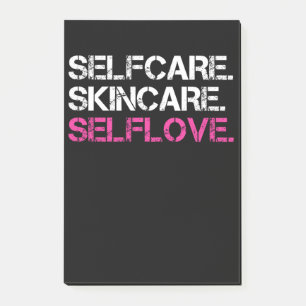 Selfcare Skincare Selflove Post-it Klebezettel