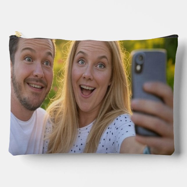 Selfie anpassen zubehörtasche (Vorderseite)