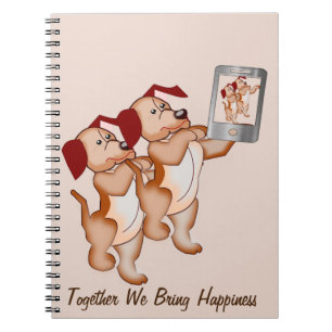 Selfie-Buddies-Notizbuch Notizblock