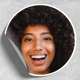 Selfie | Ihr Gesicht Foto Spaß Junggeselinnen-Absc Aufkleber