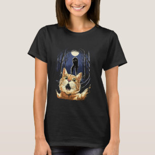 Selfie-Katze mit Fresno-Monster-Kryptid erkrankt T-Shirt