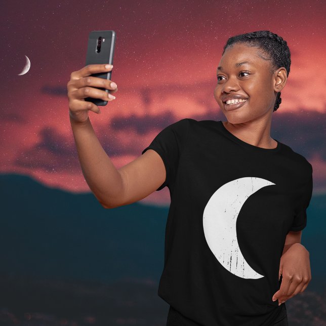 Selfie Moon T - Shirt (Von Creator hochgeladen)