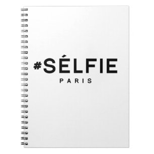 SELFIE PARIS NOTIZBLOCK