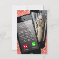 Selfie Phone Foto Teenager Pink Girl Geburtstag