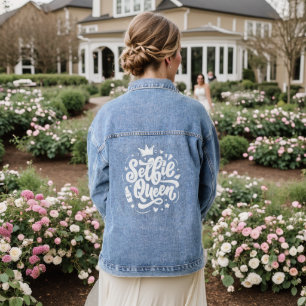 Selfie Queen Denim Jacket Jeansjacke
