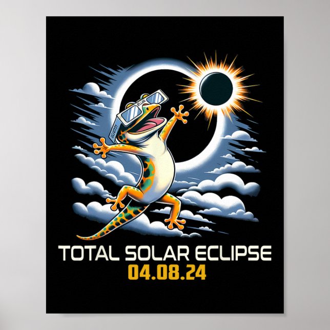 Selfie Solar Eclipse Poster (Vorne)