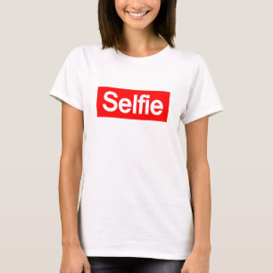 SELFIE-T-SHIRT LASS MICH EIN SELFIE T-SHIRT MACH