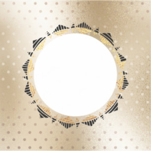 Selfie Vinyl Custom Cut Sticker in Gold Farbe