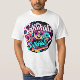 Selfieholic - Design für Spaß und Trendy Selfie Lo T-Shirt