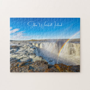 Selfoss Waterfall, Island Puzzle